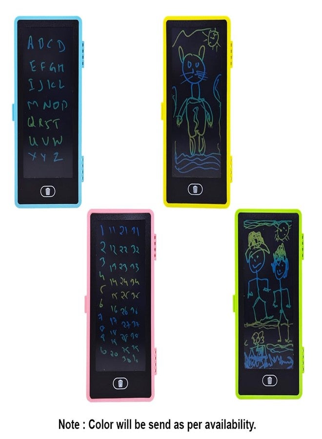 Sidak Plastic Magical Unique Pencil Box with LCD Screen Writing Pen with Erase Button and Birthday Party Return Gift, Pencil Box for Kids (Random Color) - Image 5